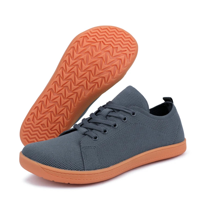 Minimalist Wide Toe Barefoot Shoes - Breathable Zero Drop Sneakers for Women 0
