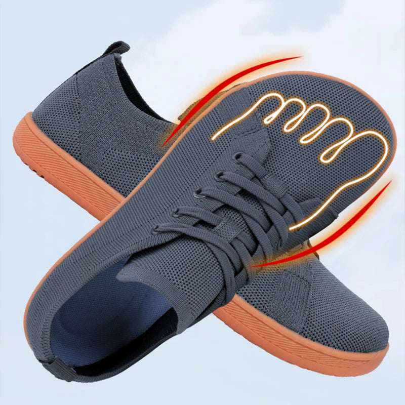 Minimalist Wide Toe Barefoot Shoes - Breathable Zero Drop Sneakers for Women 1