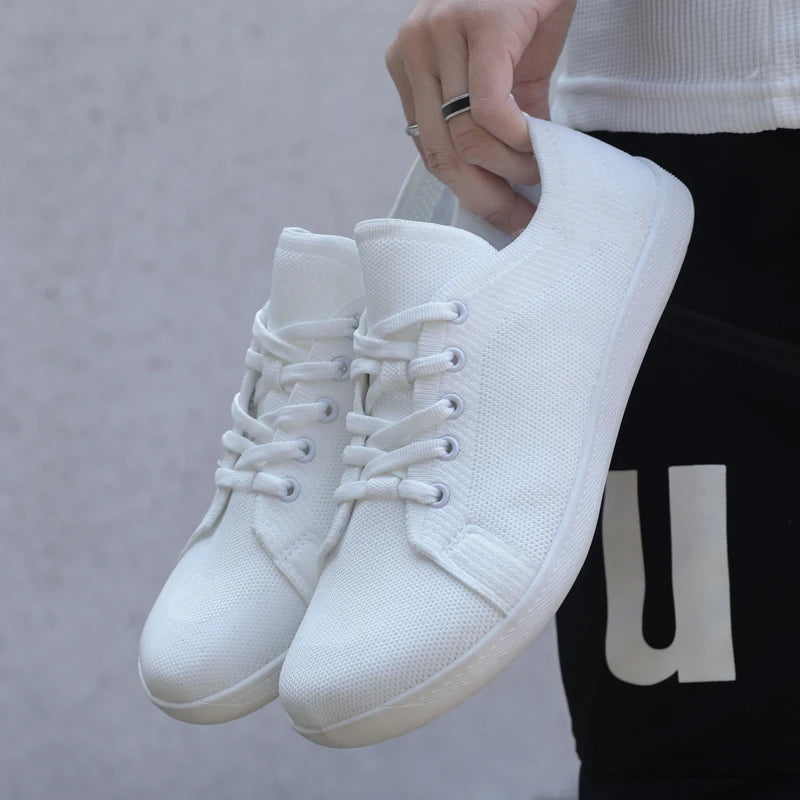 Minimalist Wide Toe Barefoot Shoes - Breathable Zero Drop Sneakers for Women 5