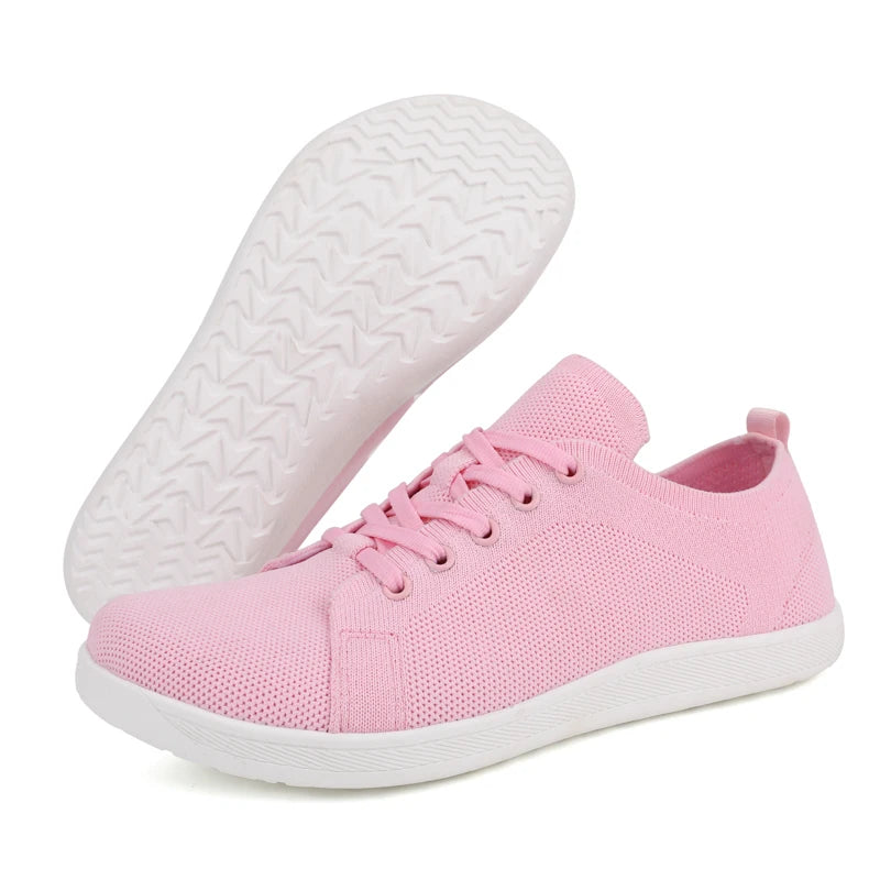Minimalist Wide Toe Barefoot Shoes - Breathable Zero Drop Sneakers for Women 6