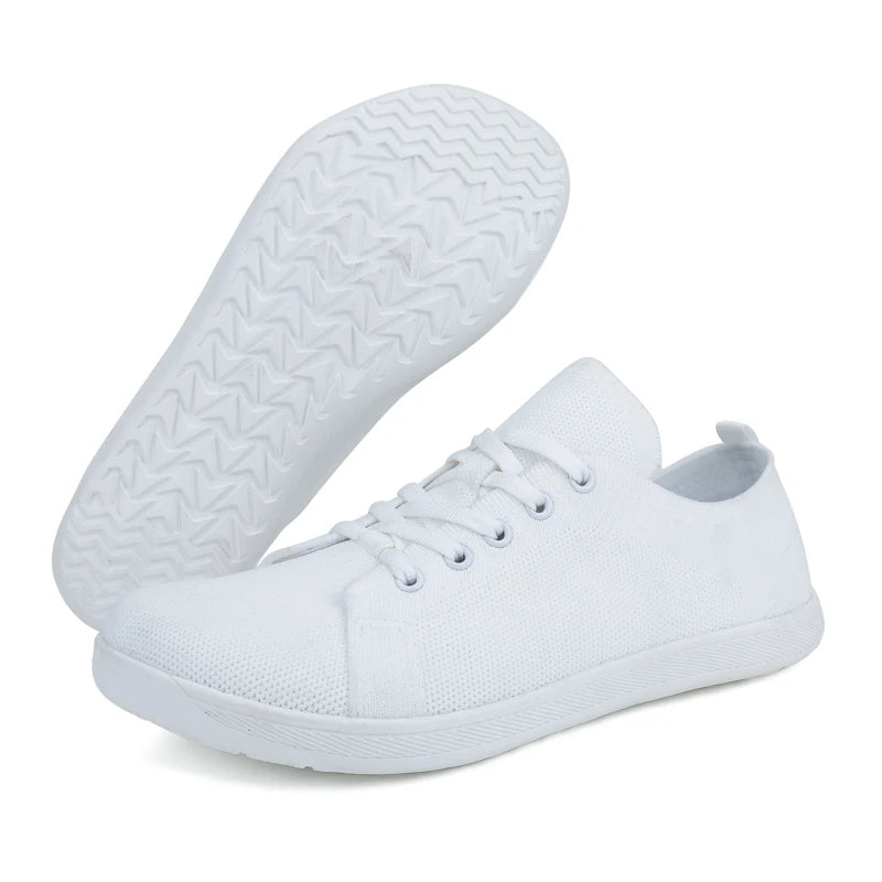 Minimalist Wide Toe Barefoot Shoes - Breathable Zero Drop Sneakers for Women 7