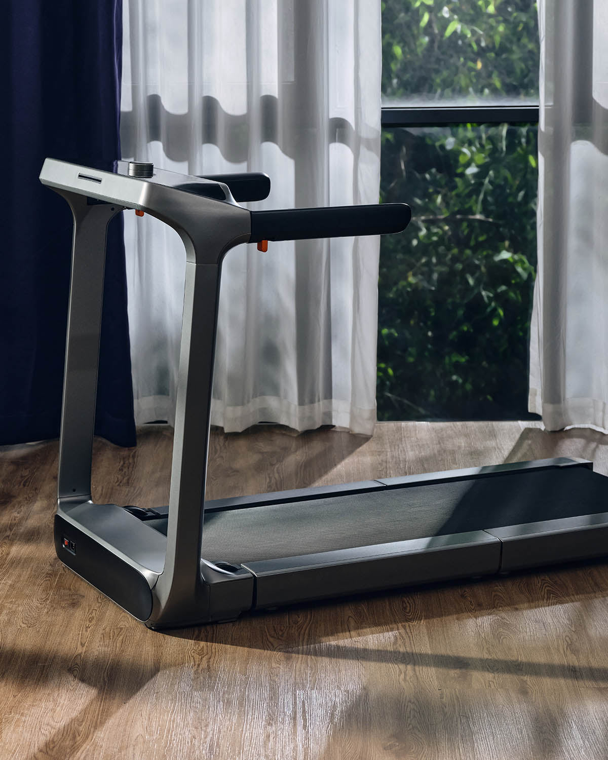 X218 Tri-Fold Under Desk Treadmill - 18KPH Speed, 300LBS Capacity, Space-Saving Design 2