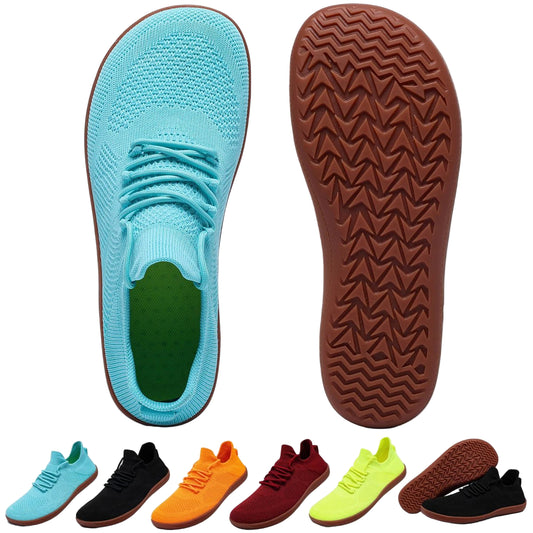 BreatheZero™ Women's Zero Drop Minimalist Walking Shoe - Wide Toe Box Relief for Foot Pain - Natural Health Solutions