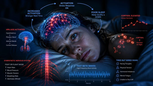 The Hyperarousal Model of Insomnia: Why Your Nervous System Won’t Shut Off - Natural Health Solutions