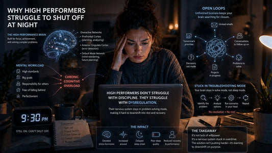 Why High Performers Struggle to Shut Off at Night - Natural Health Solutions