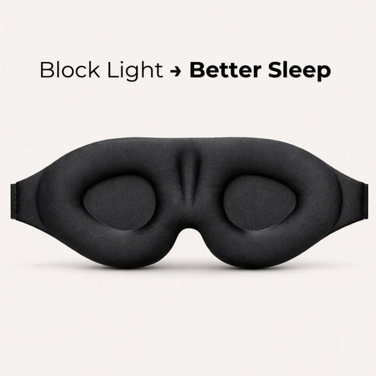 3D Contoured Sleep Mask for Deep Rest & Nervous System Calm