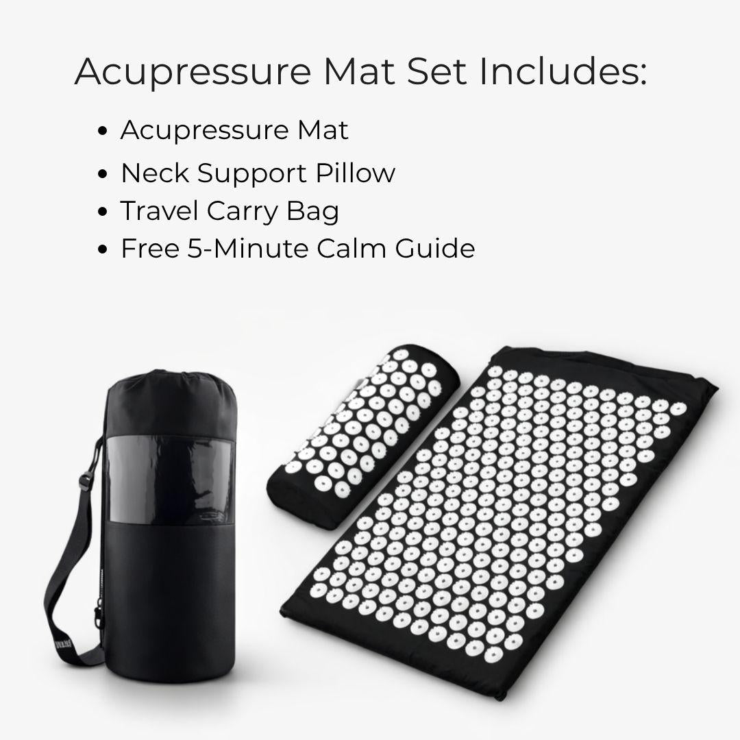 Acupressure Mat & Pillow Set