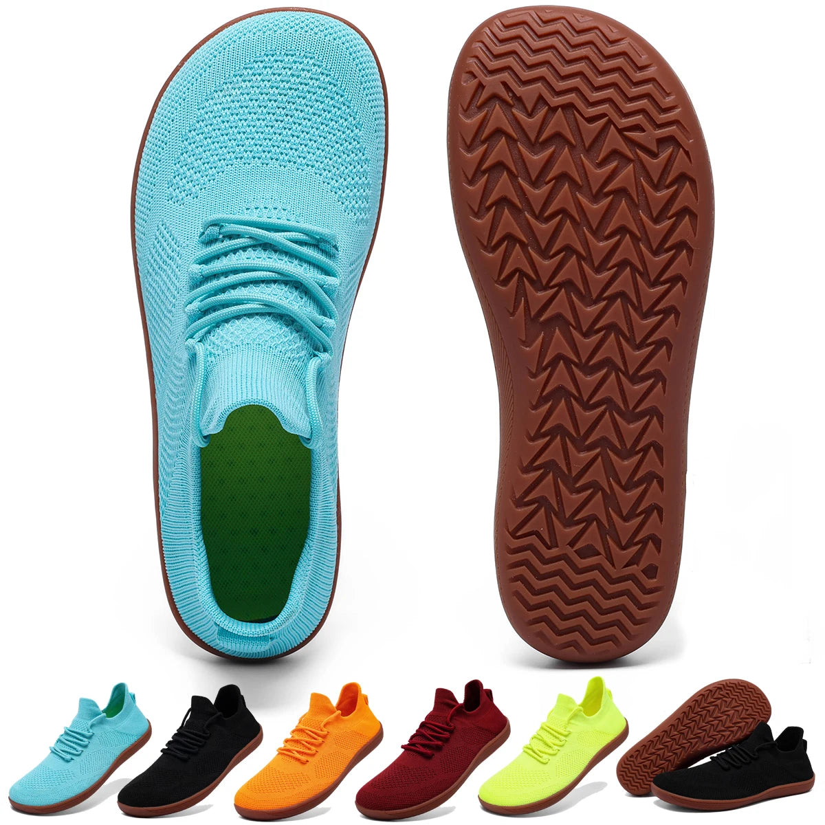 Lightweight Minimalist Barefoot Shoes - Breathable Zero Drop Design for Women 1