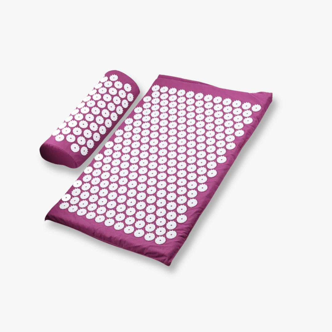 The 5 - Minute Calm Ritual™ – Acupressure Mat & Neck Pillow Decompression System - Natural Health Solutions