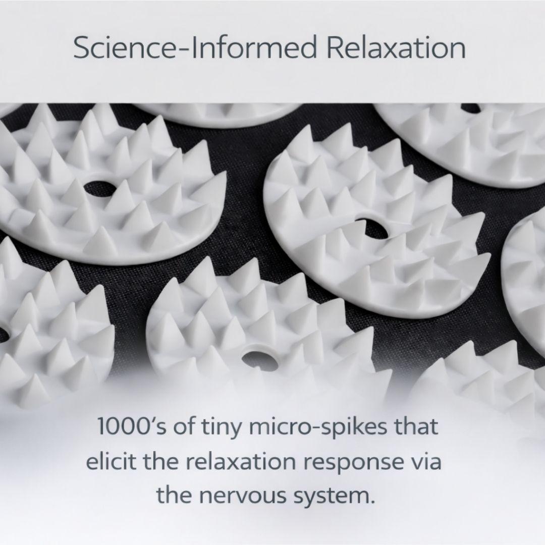 The 5 - Minute Calm Ritual™ – Acupressure Mat & Neck Pillow Decompression System - Natural Health Solutions