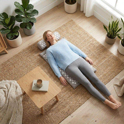 The 5 - Minute Calm Ritual™ – Acupressure Mat & Neck Pillow Decompression System - Natural Health Solutions