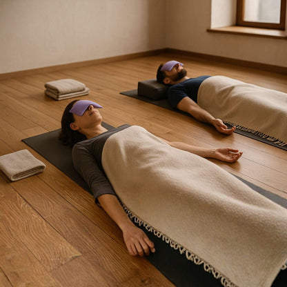 Weighted Lavender Eye Pillow – Aromatherapy for Sleep & Stress Relief - Natural Health Solutions