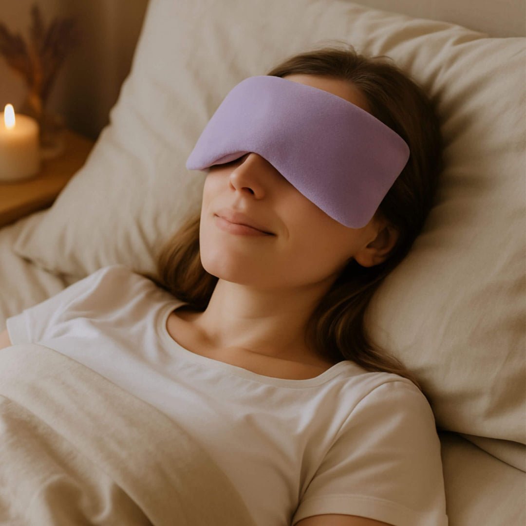 Weighted Lavender Eye Pillow – Aromatherapy for Sleep & Stress Relief - Natural Health Solutions